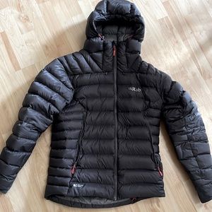 RAB Hydrophobic Down Puffer Jacket (Mint Shape - Rarely Worn) Steel Grey (Men M)